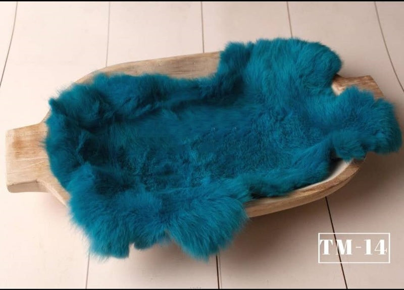 Coperta In Pelliccia Sintetica Per Fotografia Neonatale TM