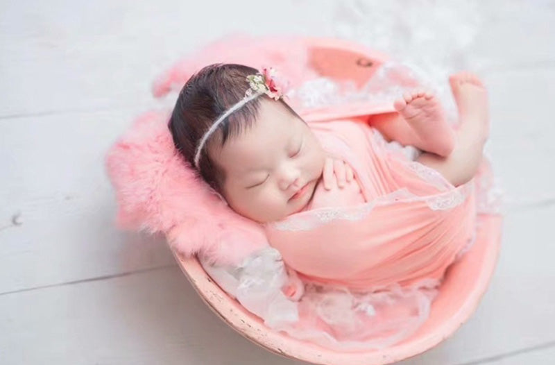 Coperta In Pelliccia Sintetica Per Fotografia Neonatale TM