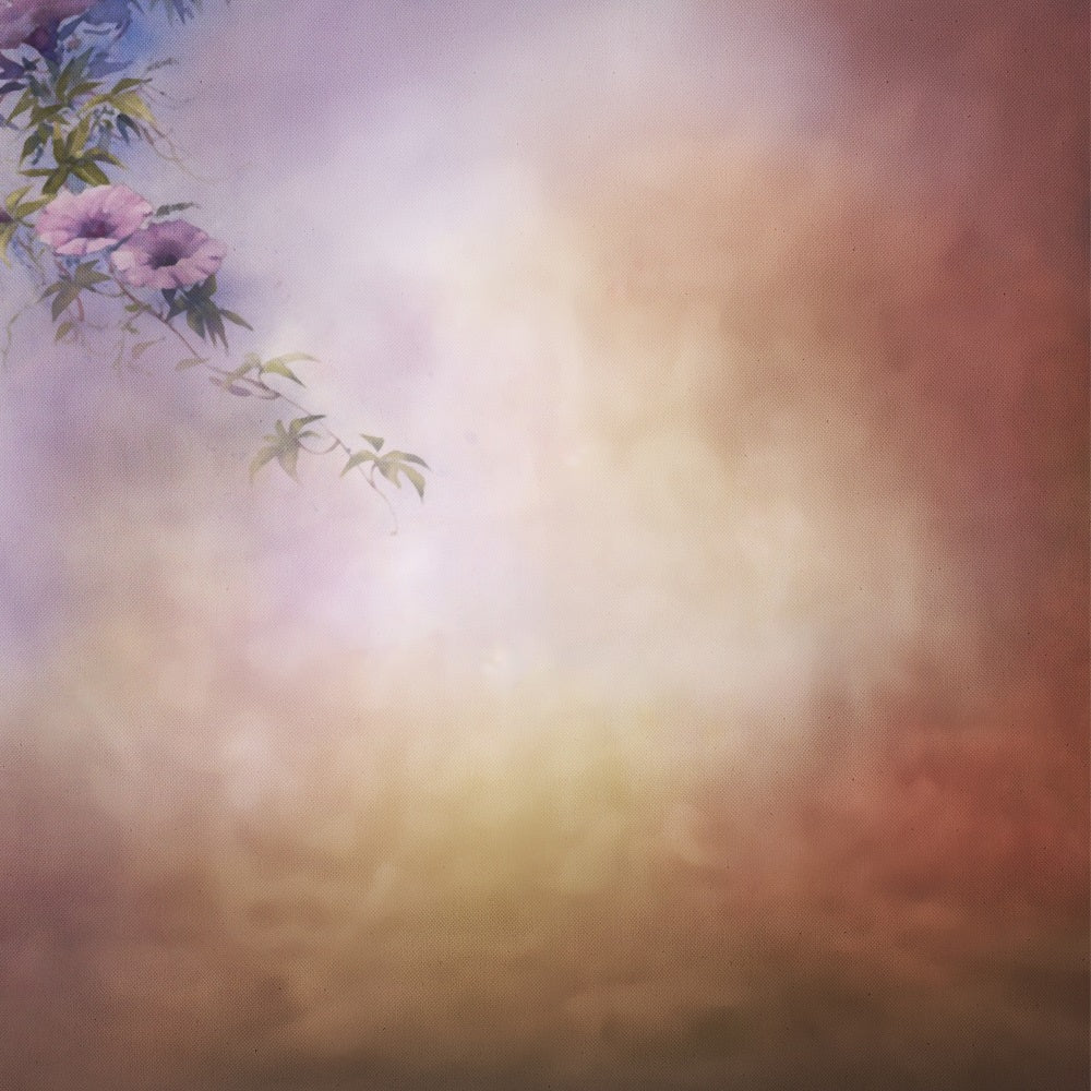 Fondali Fotografia Di Ritratto Decorazioni Floreali Sfondo Da Parete Pastello BRP-11-641