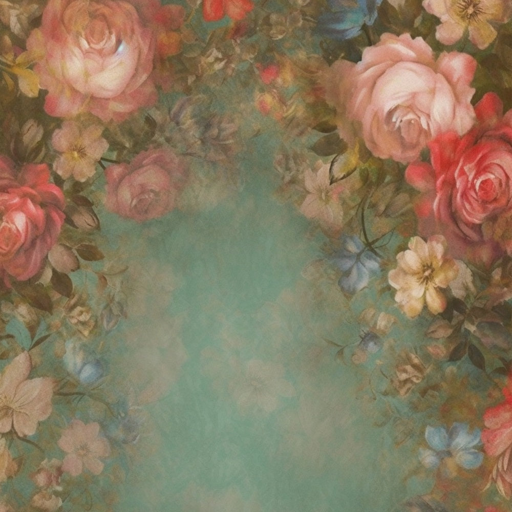 Fondali Fotografici Per Ritratti Fondale Da Parete A Tema Floreale BRP-11-645