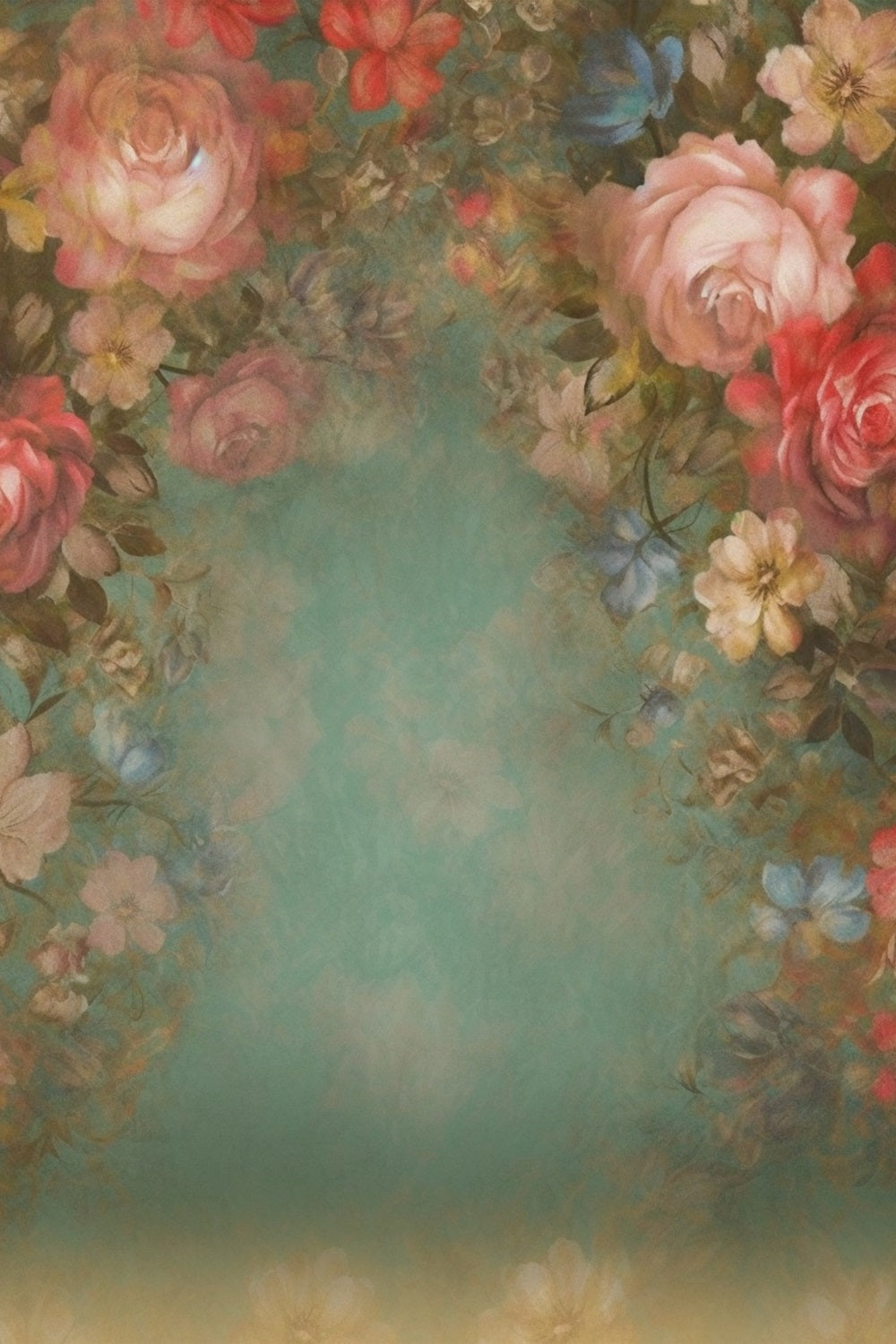 Fondali Fotografici Per Ritratti Fondale Da Parete A Tema Floreale BRP-11-645