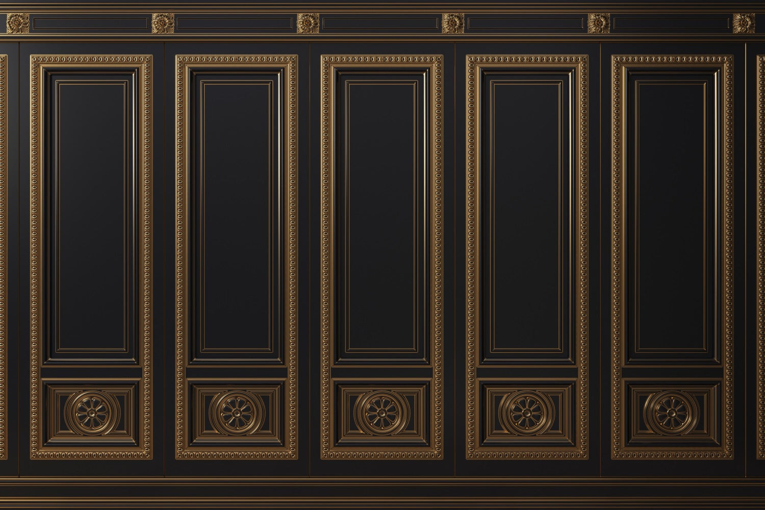 Sfondo A Tema Retro Sfondo Decorativo Dorato Classico BRP10-280