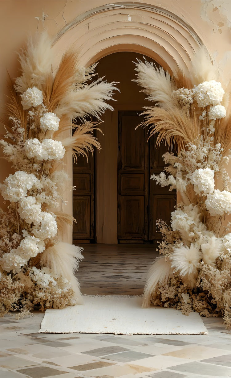 Boho Archway Sweep Decorazione Floreale Sfondo Fotografico BRP10-567