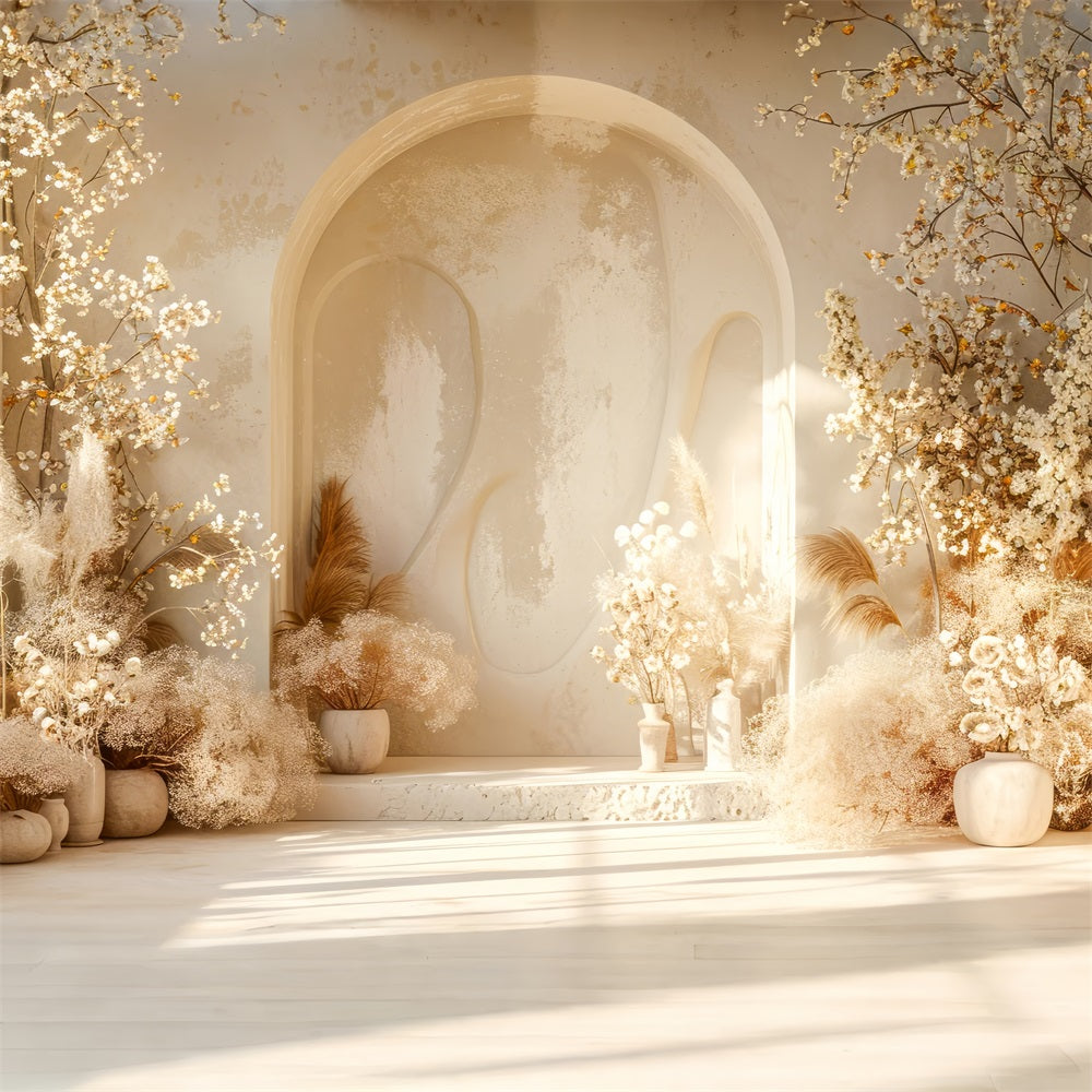 Caldo Sfondo Floreale Pampa Boho BRP10-58