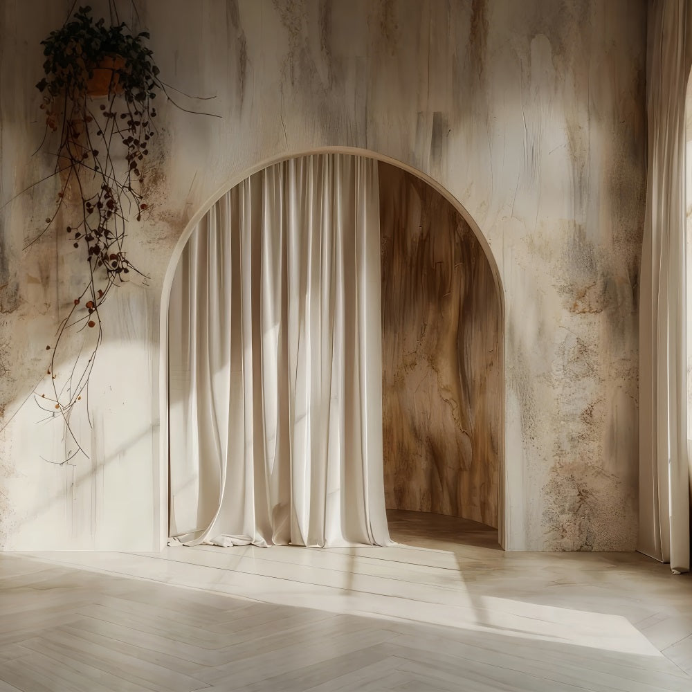 Idee Per Fondali Boho Sfondo Per Tende Drappeggiate Ad Arco BRP10-604