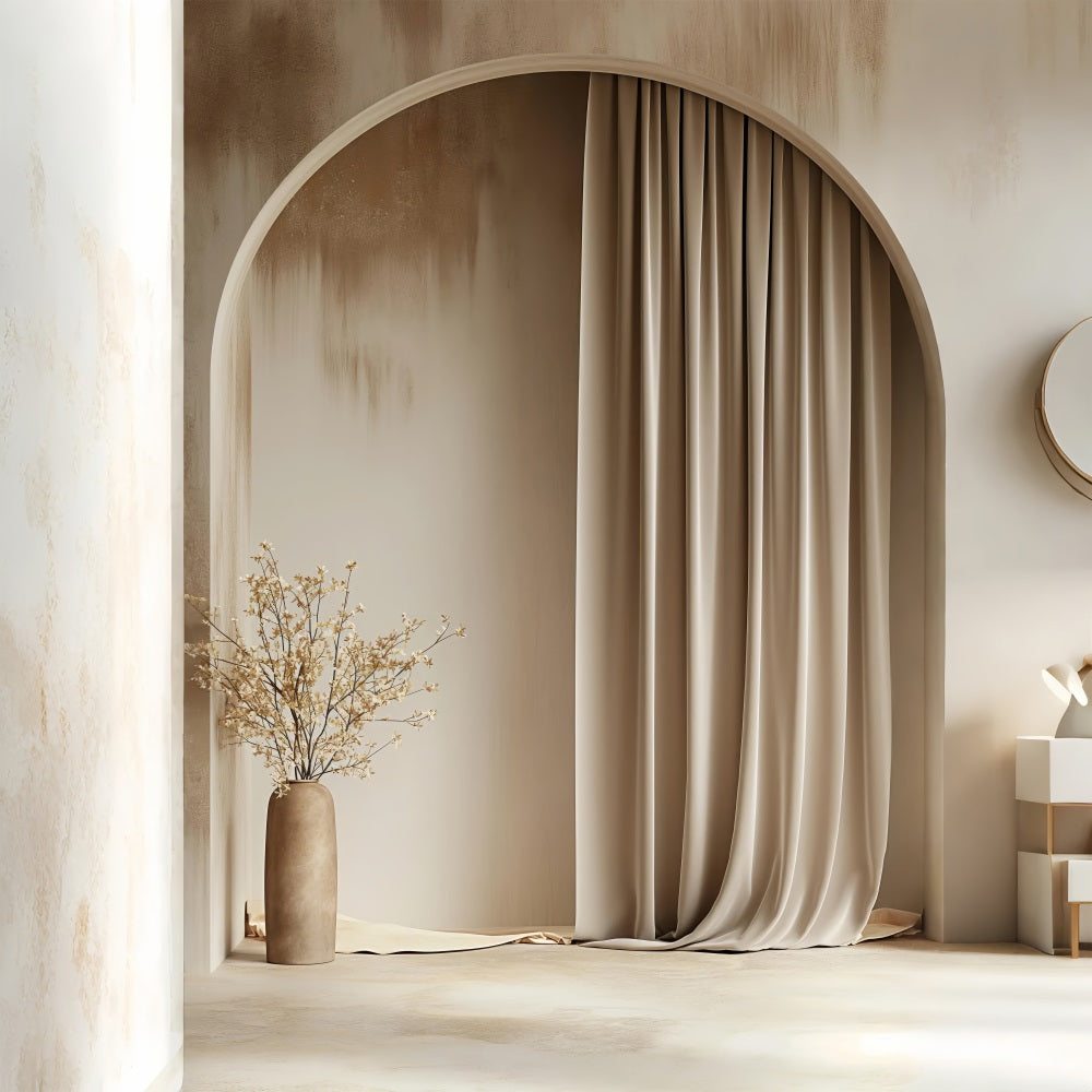 Sfondo Bohemien Sfondo Per Tende Drappeggiate Ad Arco Vintage BRP10-605