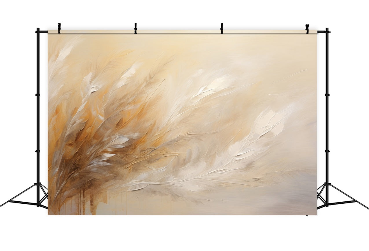 Sfondo Fotografico Boho Sfondo Astratto Con Pittura Piumata BRP10-609