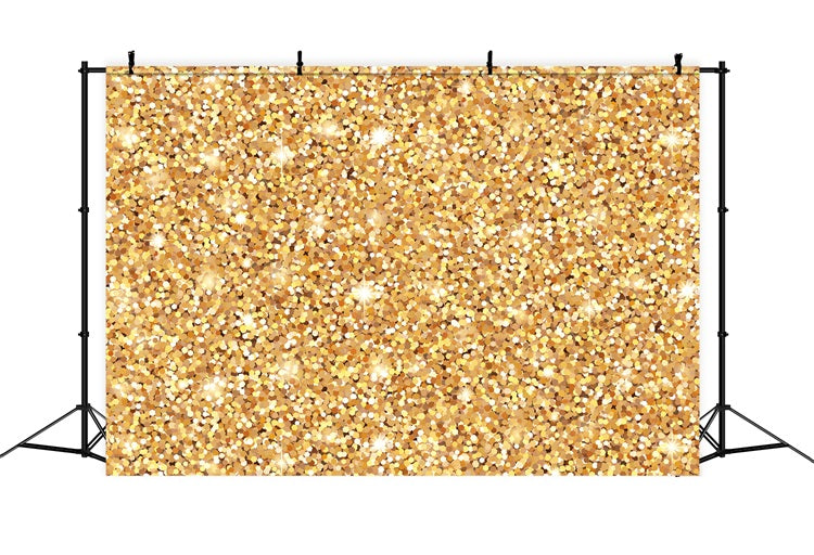 Sfondo Natalizio Scintillante Sfondo Dorato Bokeh BRP11-136