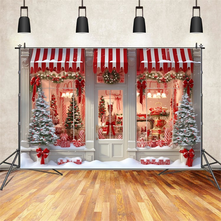 Sfondo Fotografico Per Albero Di Natale Sfondo Per Vetrina Di Caramelle BRP11-202