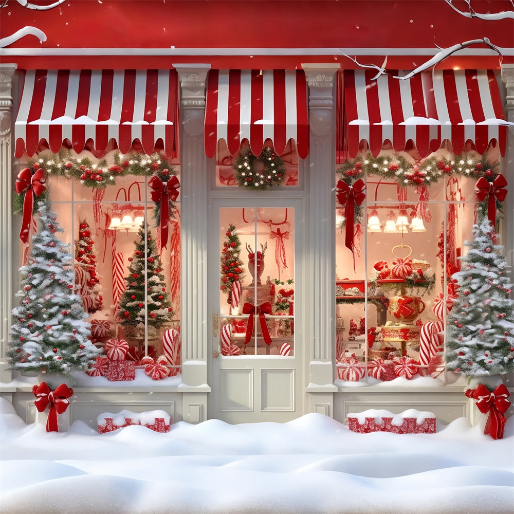 Sfondo Fotografico Per Albero Di Natale Sfondo Per Vetrina Di Caramelle BRP11-202