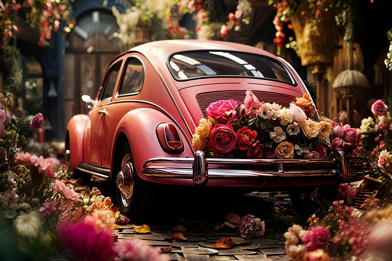 Sfondo Fotografico Per San Valentino Sfondo Floreale Per Auto A Tema Amore BRP11-412