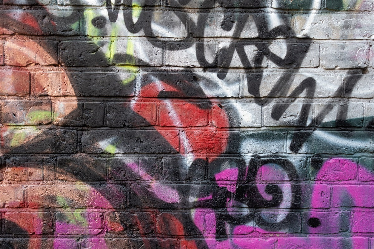 Sfondo Fotografico Graffiti Sfondo Murale Vivid Street Art BRP12-113