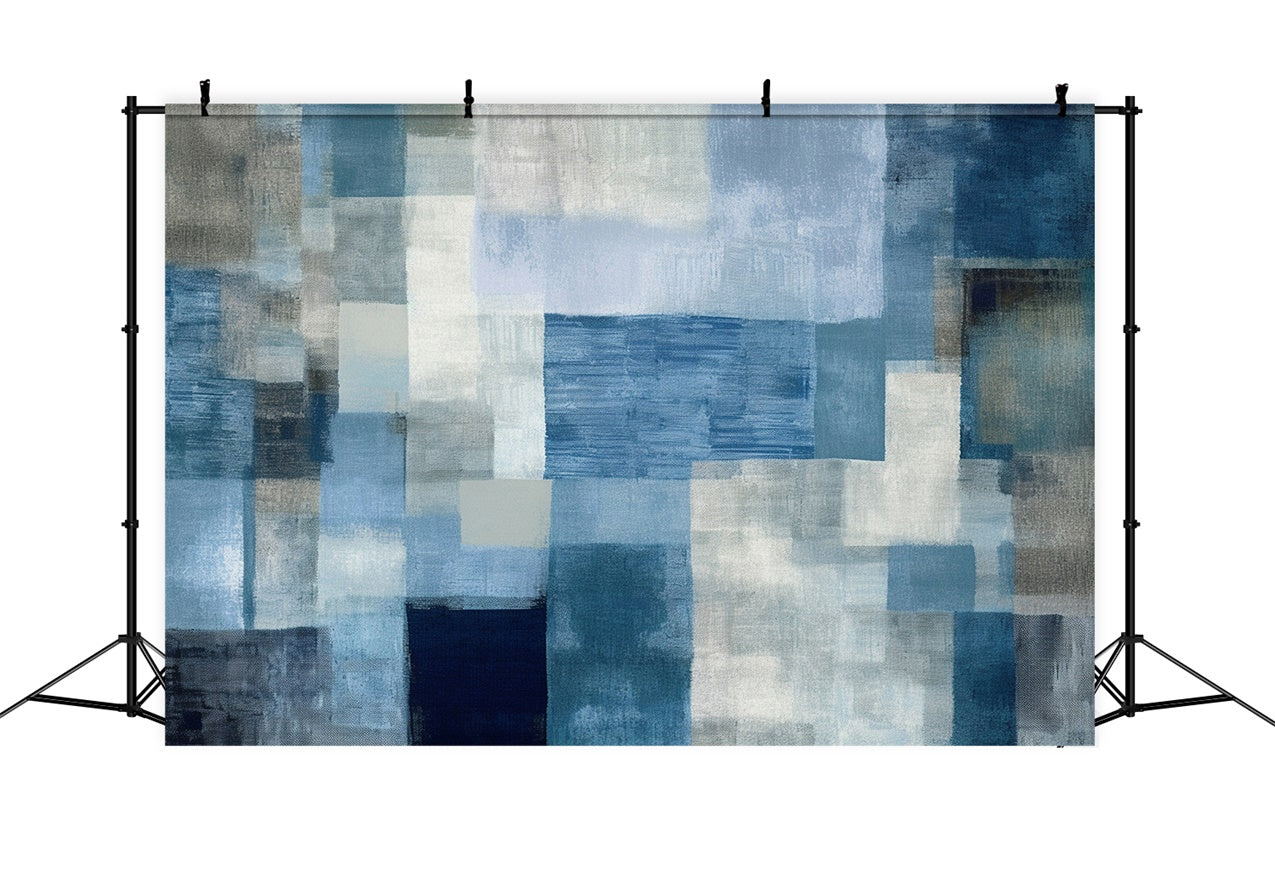 Fondali Per Foto Graffiti Calmante Sfondo Astratto Grigio Blu BRP12-115