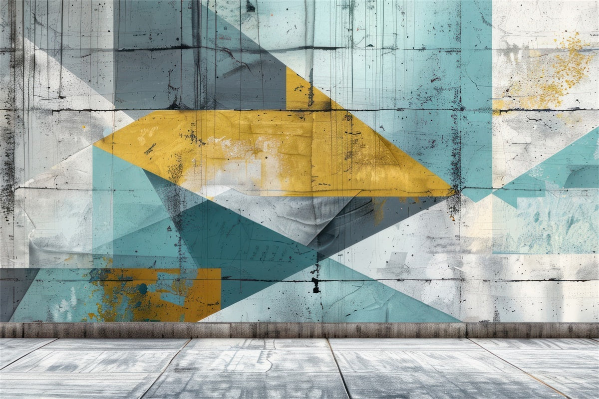 Sfondo Graffiti Sfondo Colorato Motivo Geometrico BRP12-129