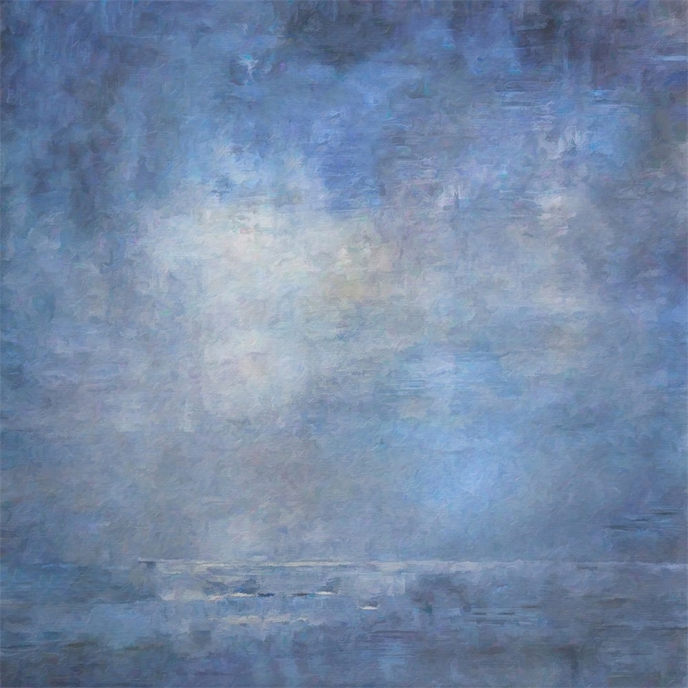 Sfondo Per Servizio Fotografico Di Maternita Sfondo Astratto Blu Con Texture A Parete BRP12-14