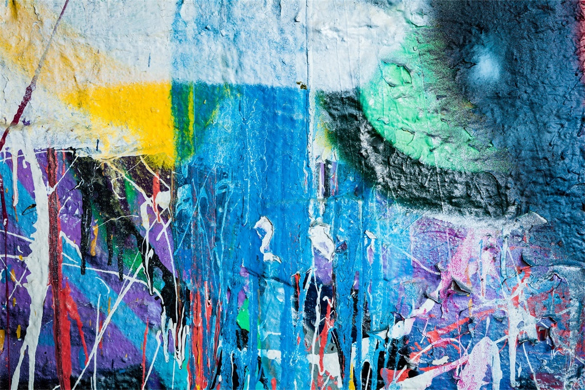 Fondali Graffiti Colore Misto Sfondo Fotografico Astratto BRP12-152