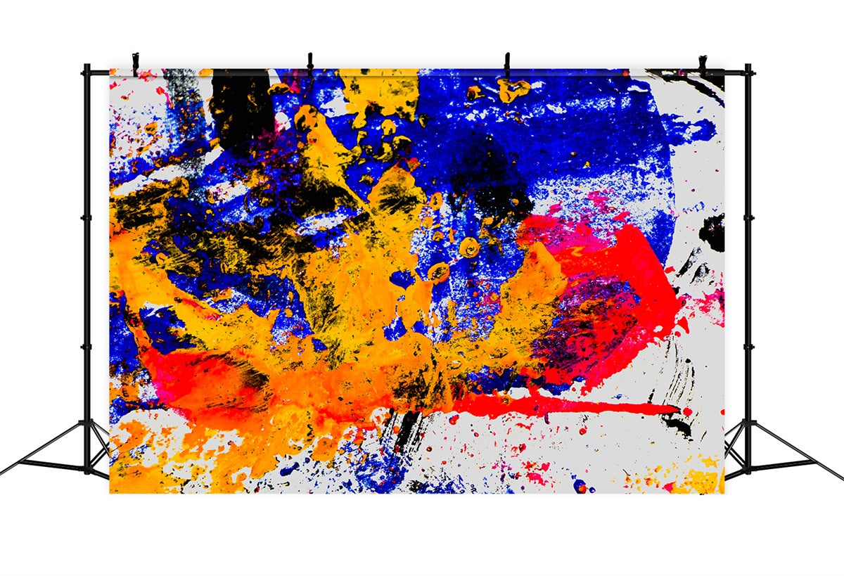 Fondali Per Foto Graffiti Sfondo Con Miscela Di Colori Astratti BRP12-158