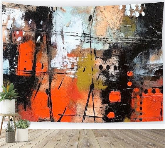 Sfondo Graffiti Modern Abstract Design Fondale Fotografico BRP12-159