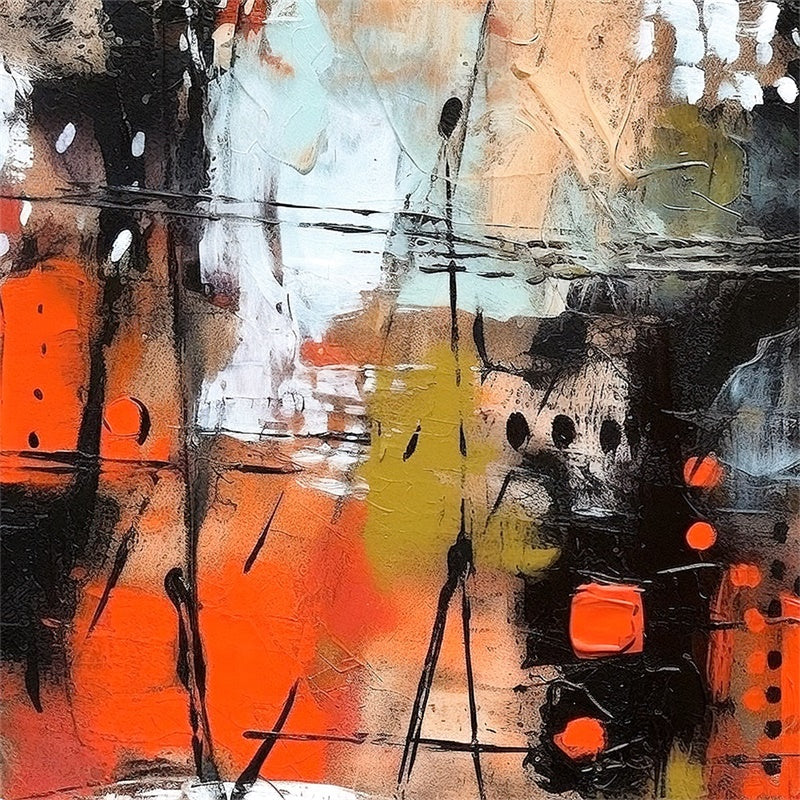 Sfondo Graffiti Modern Abstract Design Fondale Fotografico BRP12-159