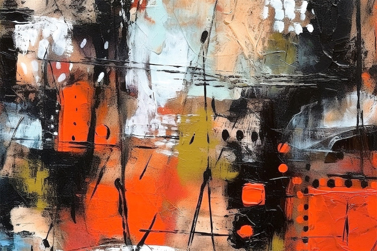 Sfondo Graffiti Modern Abstract Design Fondale Fotografico BRP12-159