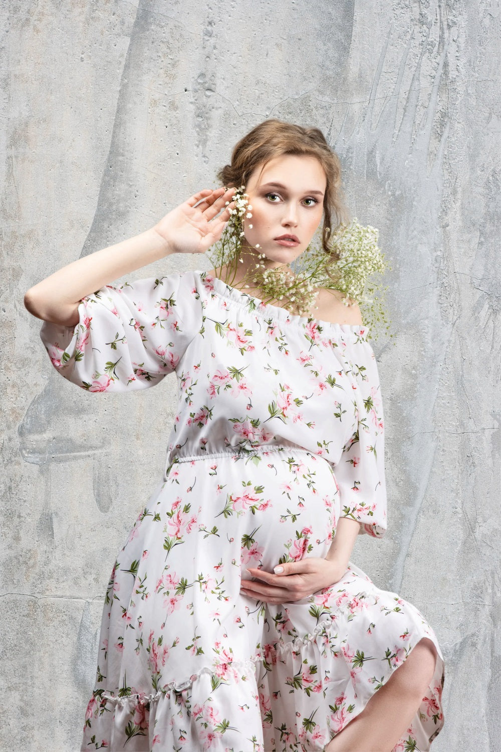 Fondali Fotografici Di Maternita Fondale Da Parete Strutturato Grigio Artistico BRP12-16