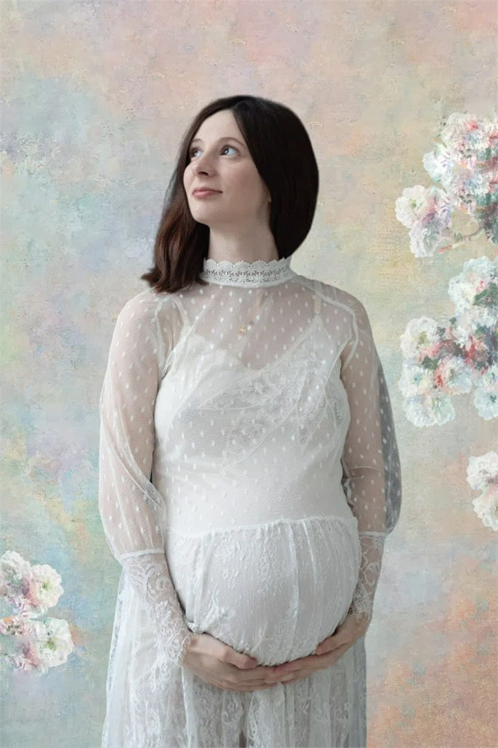 Fondali Di Maternita Fondale Da Parete Con Decorazioni Floreali BRP12-21