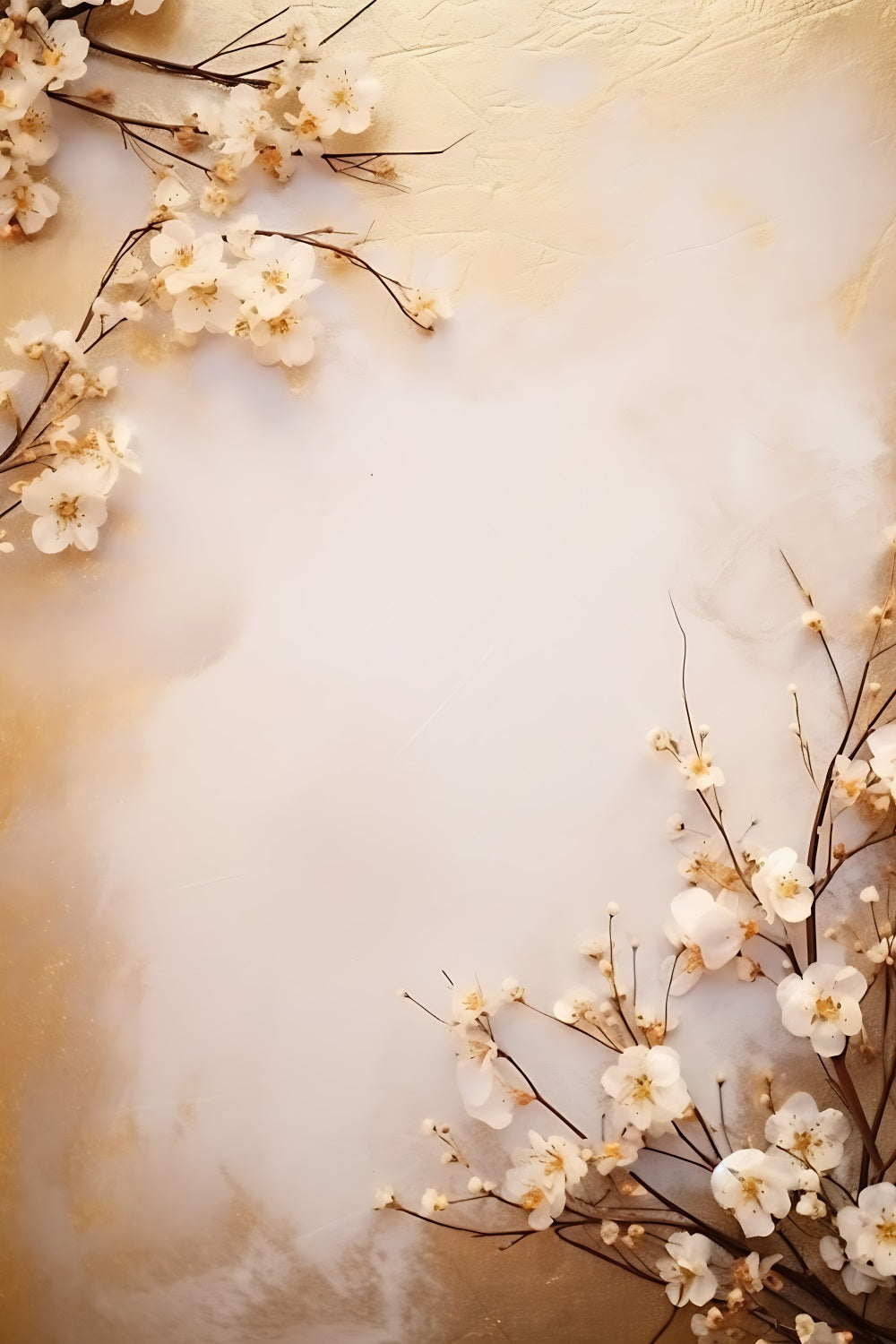 Fondali Per Foto Di Maternita Decorazioni Floreali Sfondo Da Parete Beige BRP12-27