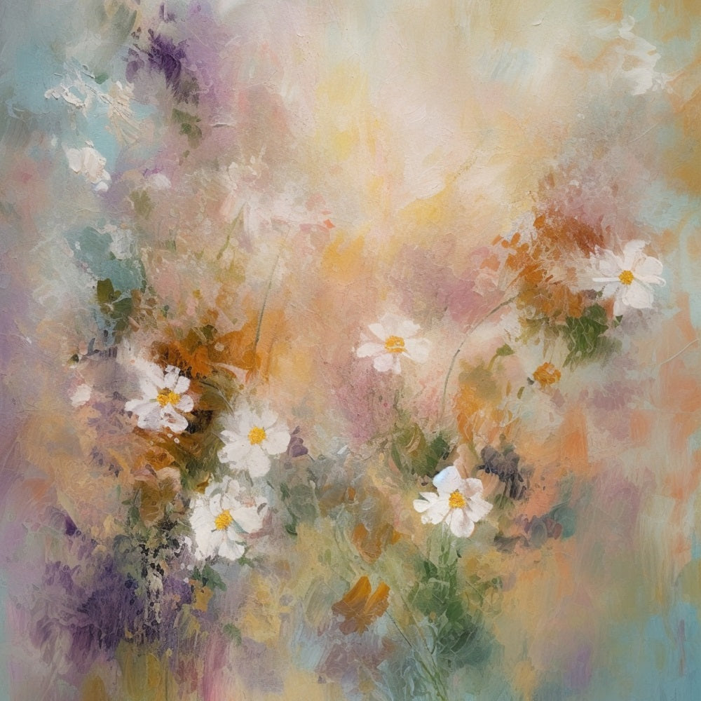 Sfondo Maternita Decorazione Artistica Sfondo Da Parete Con Fiori Pastello BRP12-28