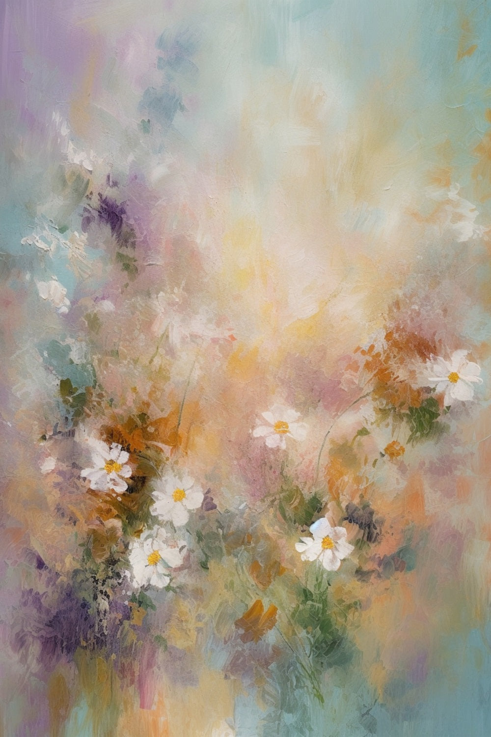 Sfondo Maternita Decorazione Artistica Sfondo Da Parete Con Fiori Pastello BRP12-28