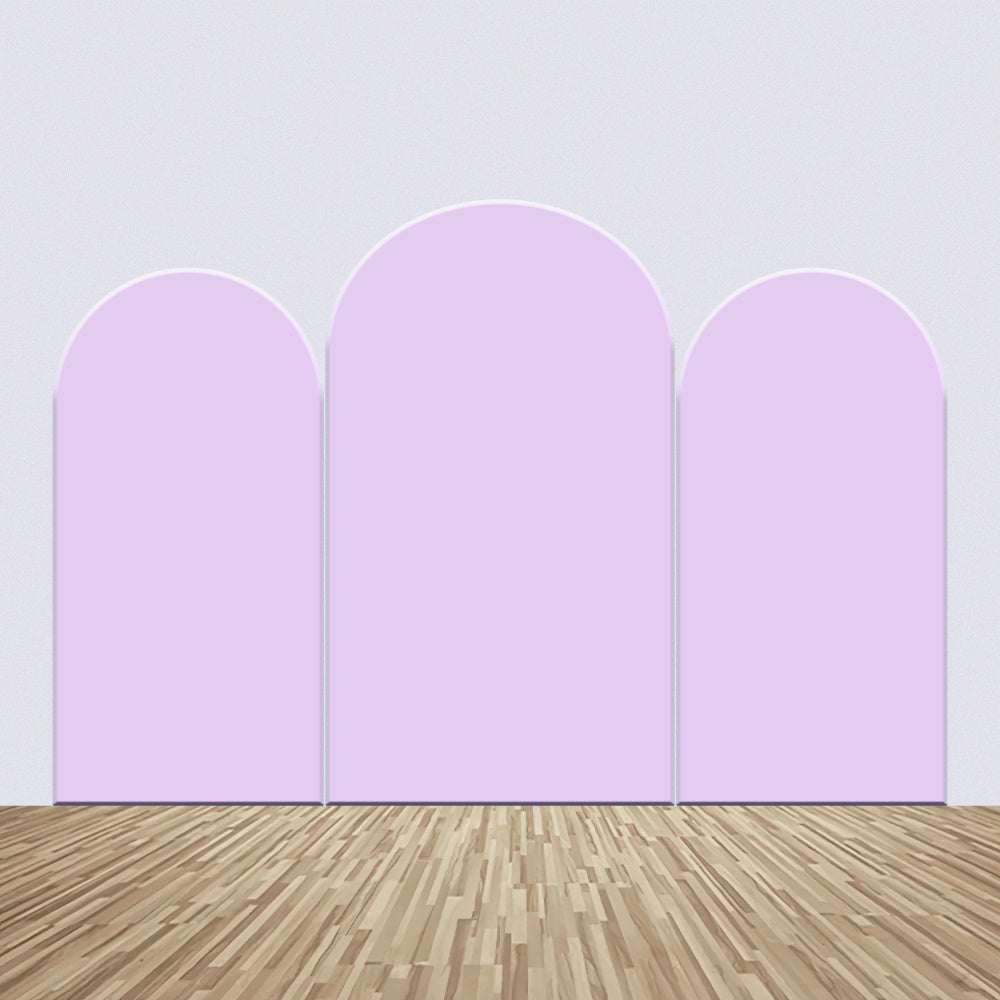 Sfondo Personalizzato Per Festa Di Compleanno Sfondo In Tonalita Lavanda Solida BRP12-313