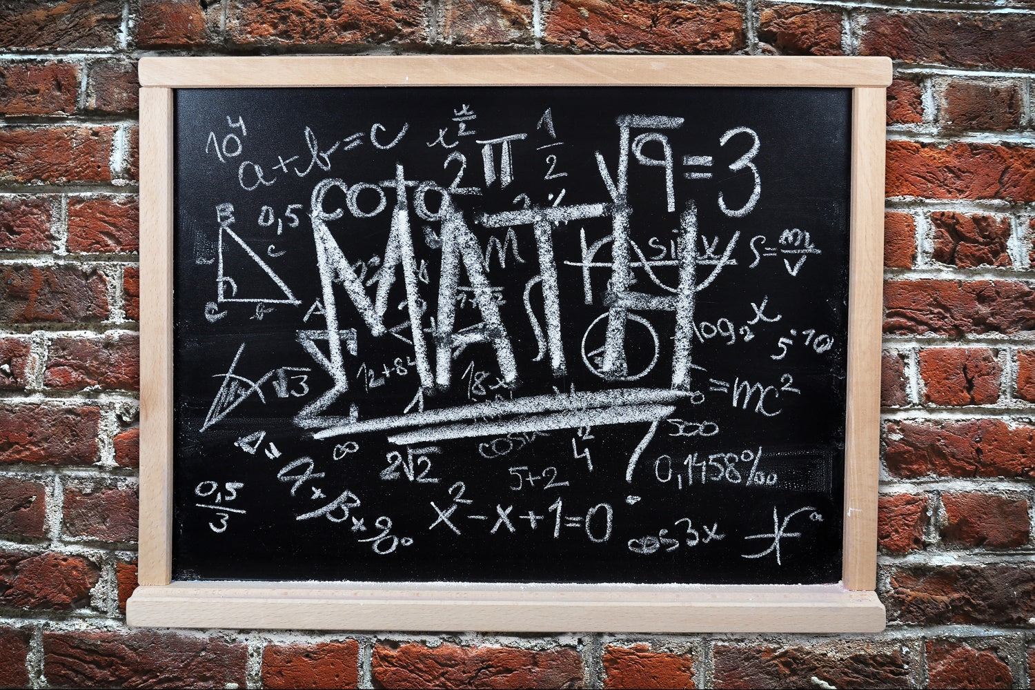 Sfondo Per Lavagna Matematica Di Ritorno A Scuola BRP7-19