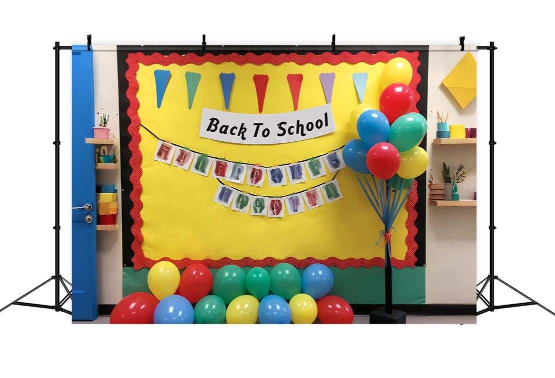 Sfondo Bentornato Alla Festa Scolastica BRP7-190