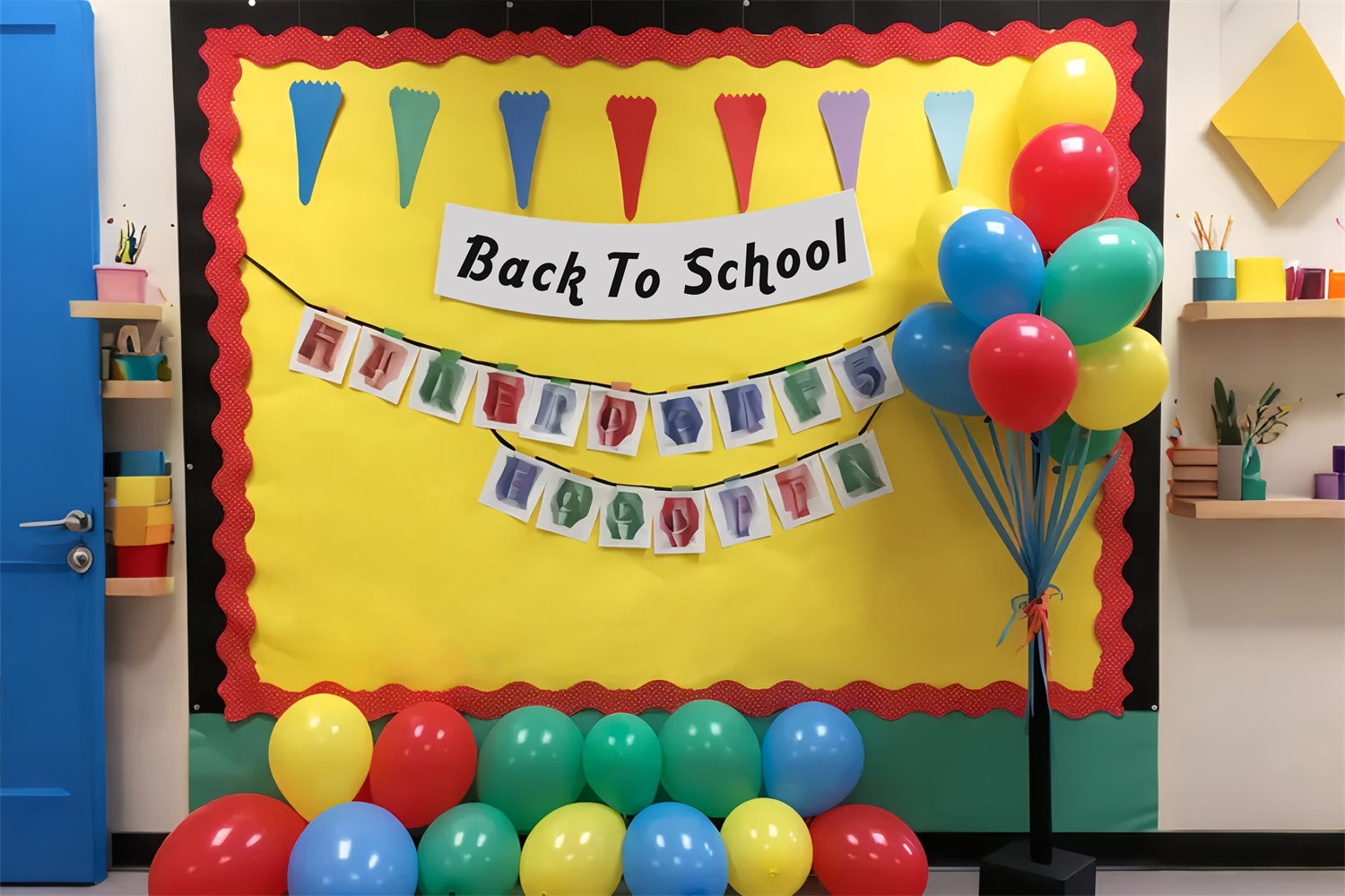 Sfondo Bentornato Alla Festa Scolastica BRP7-190
