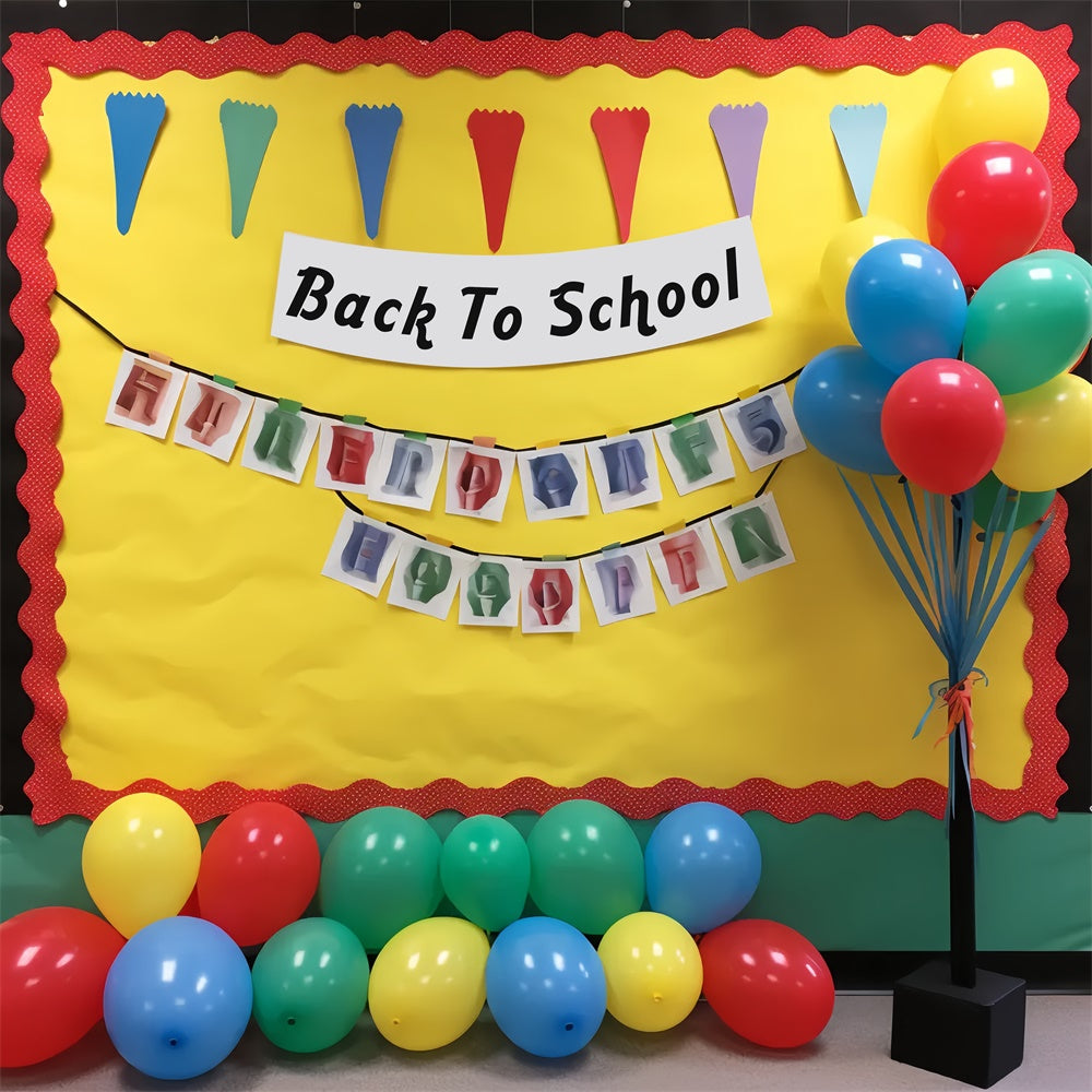 Sfondo Bentornato Alla Festa Scolastica BRP7-190