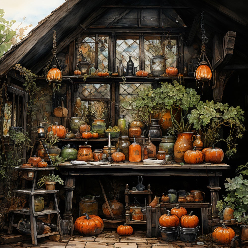 Sfondo Da Cucina Dipinto Retro Autunnale BRP7-82