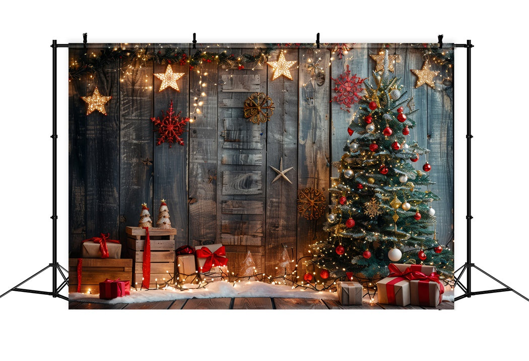 Sfondo Per Albero Di Natale E Regali Da Parete In Legno BRP8-146