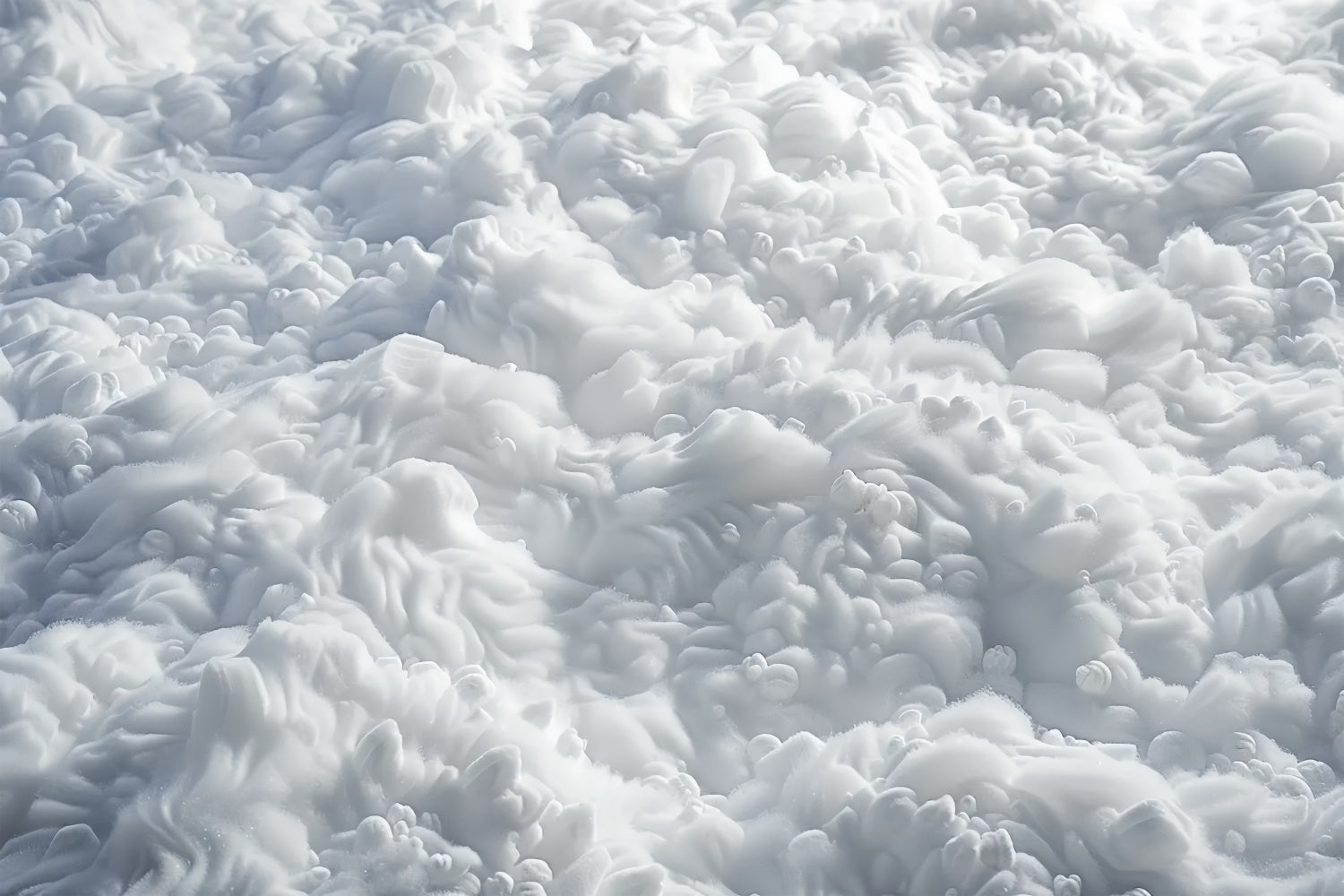 Fondale Per Pavimento In Morbido Tessuto Soffice Neve BRP9-22