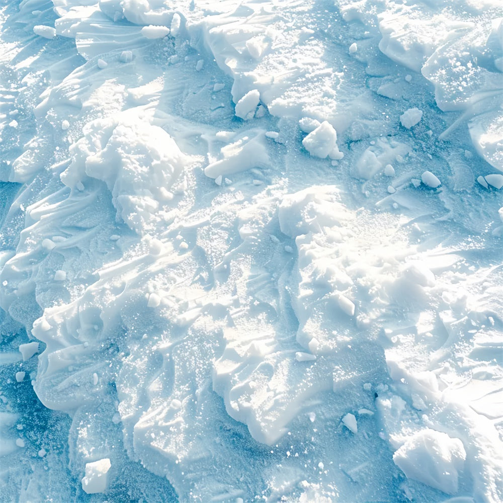 Fondale Per Pavimento In Tessuto Per Sentieri Invernali Freddi BRP9-3