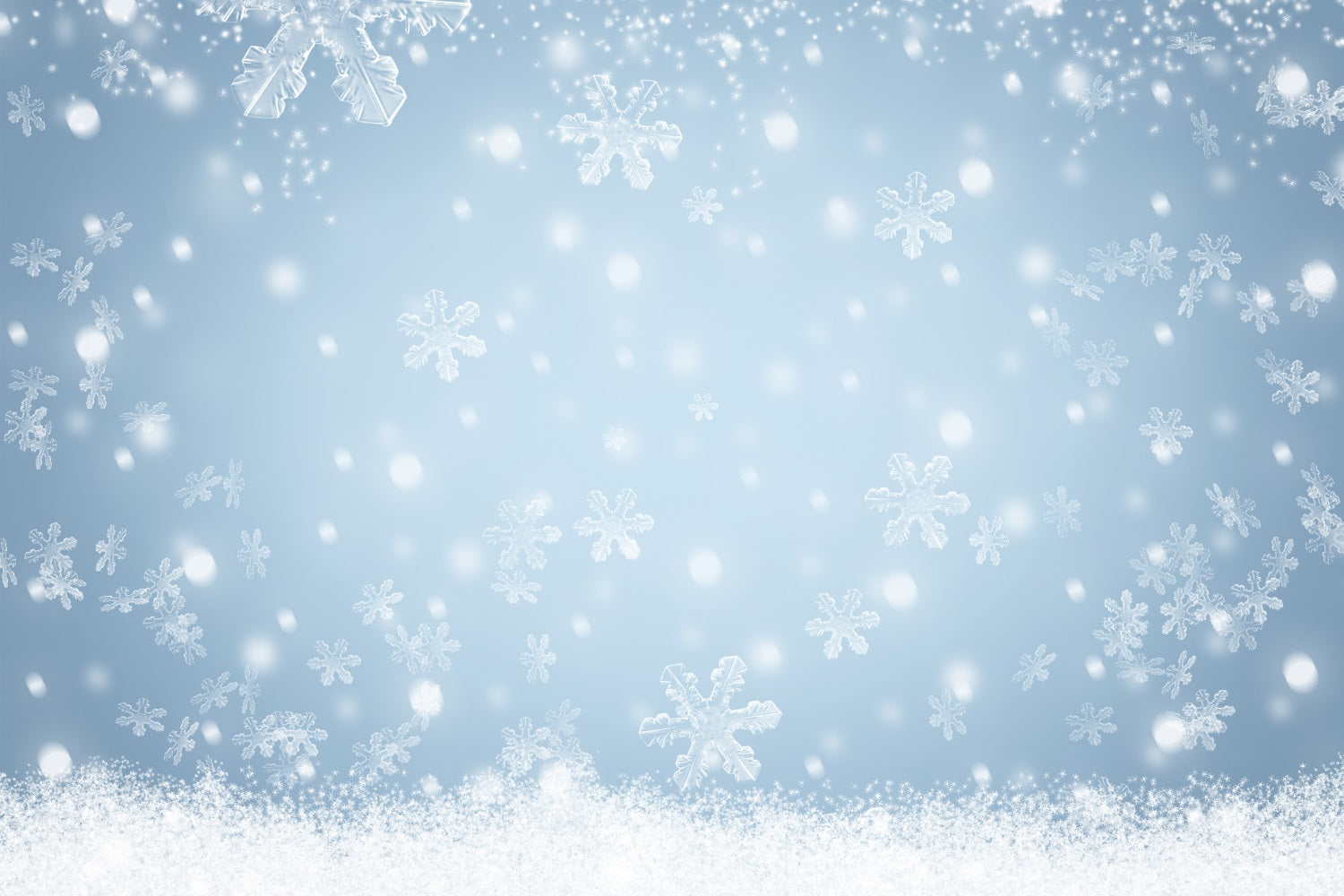 Sfondo Di Fiocchi Di Neve Scintillanti Del Paese Delle Meraviglie Invernali BRP9-346
