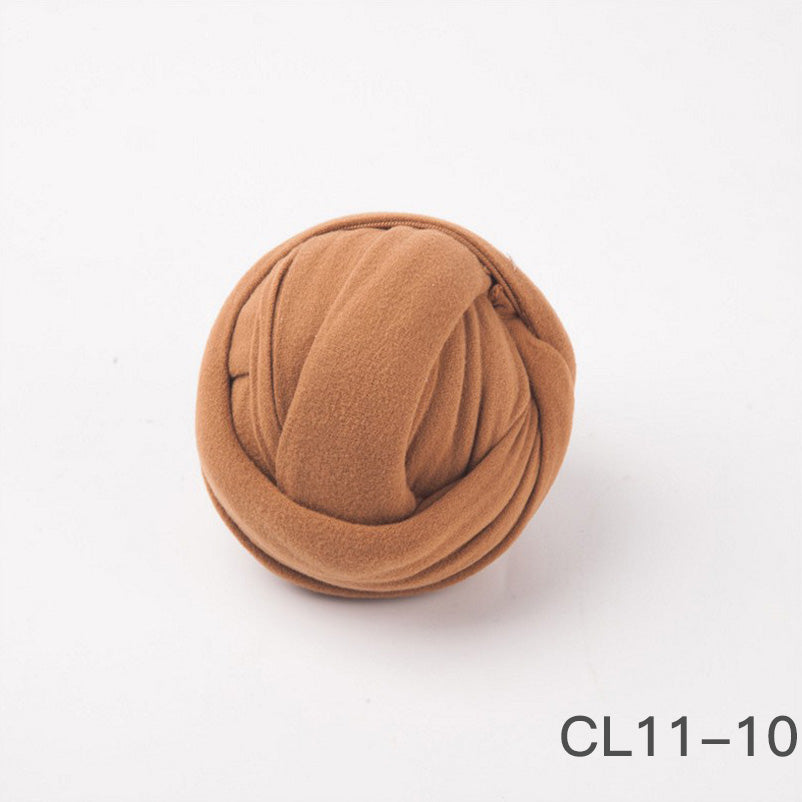 Fascia Elastica Morbida Per Fotografia In Tinta Unita Per Neonati CL11