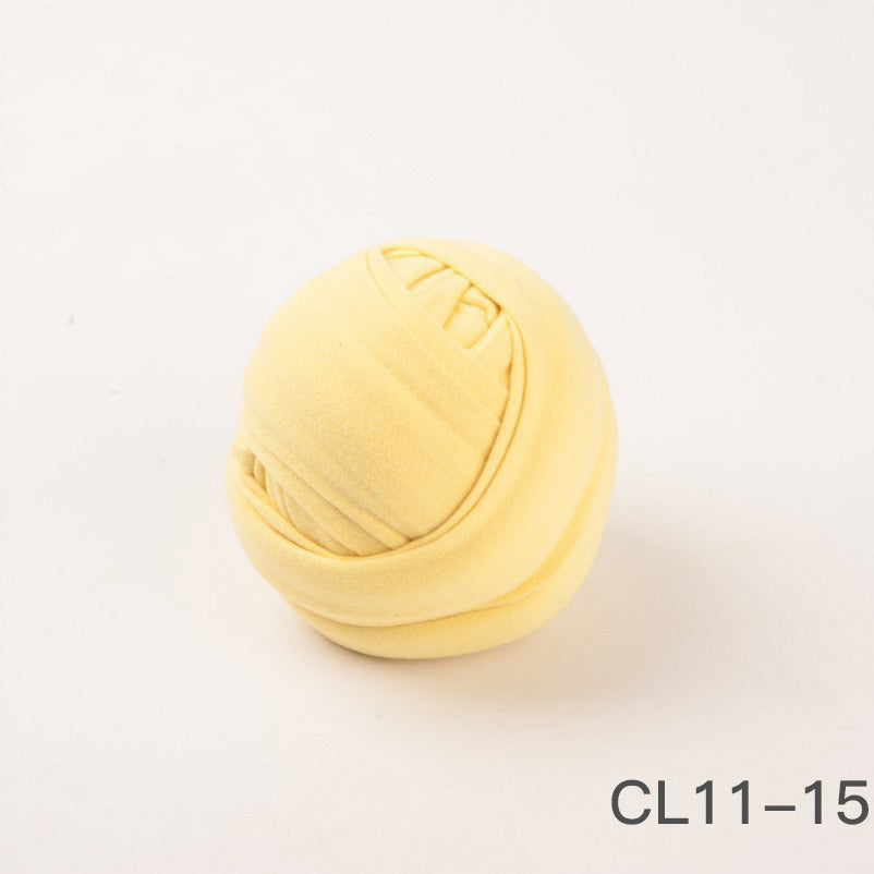 Fascia Elastica Morbida Per Fotografia In Tinta Unita Per Neonati CL11