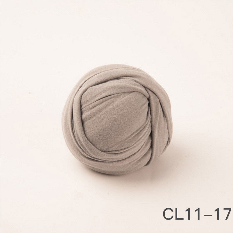 Fascia Elastica Morbida Per Fotografia In Tinta Unita Per Neonati CL11