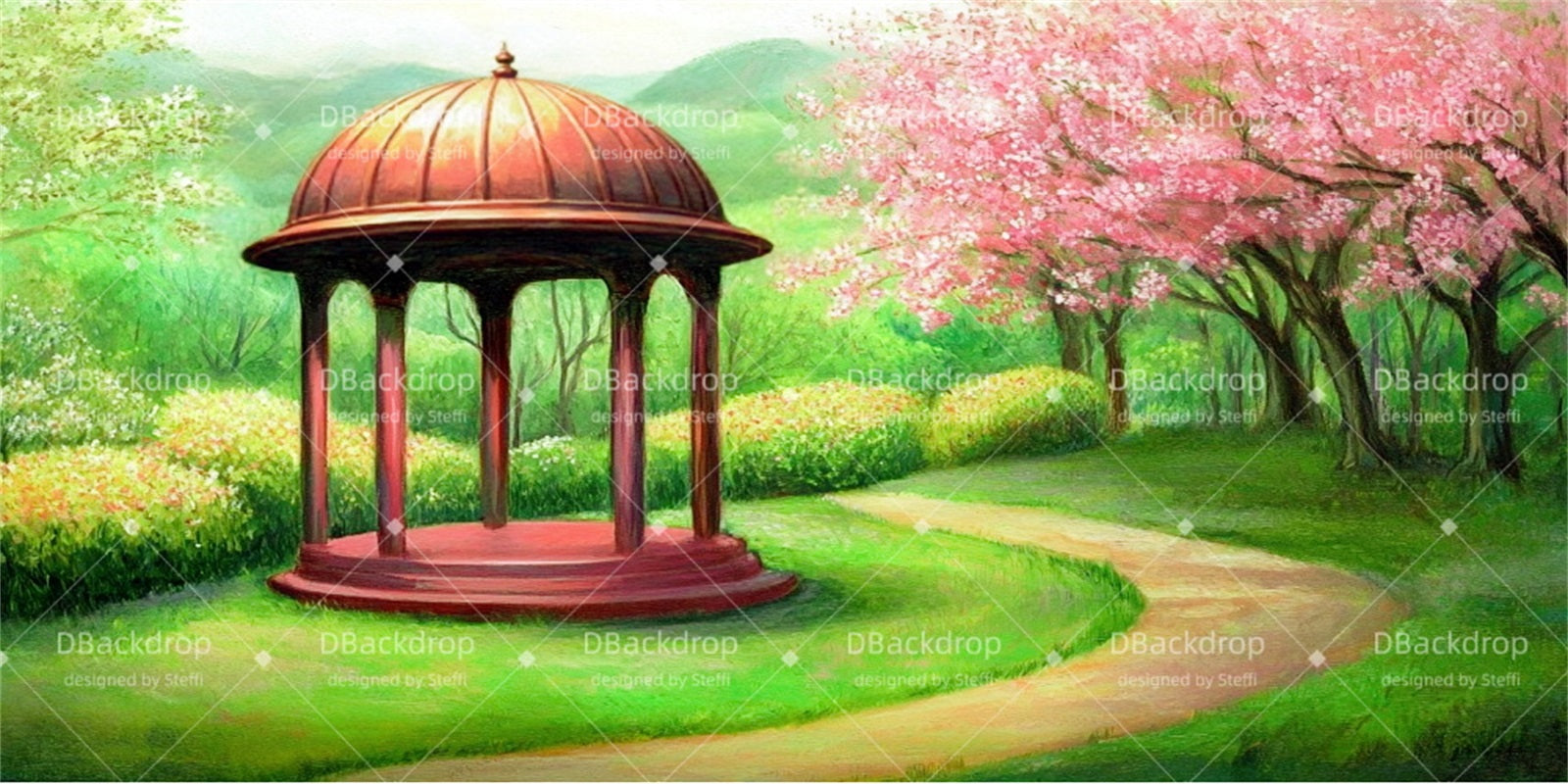 Fondali Per Scenografie Fondali Per Cinema Angoli Giardino CSH510-T107