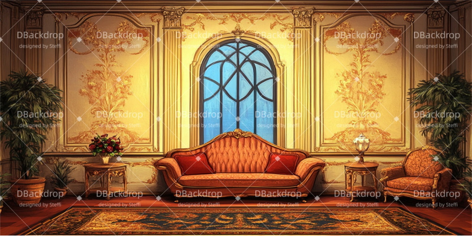 Fondali Da Ballo Fondali Da Palcoscenico Professionali Di Lusso Per Interni CSH510-T110