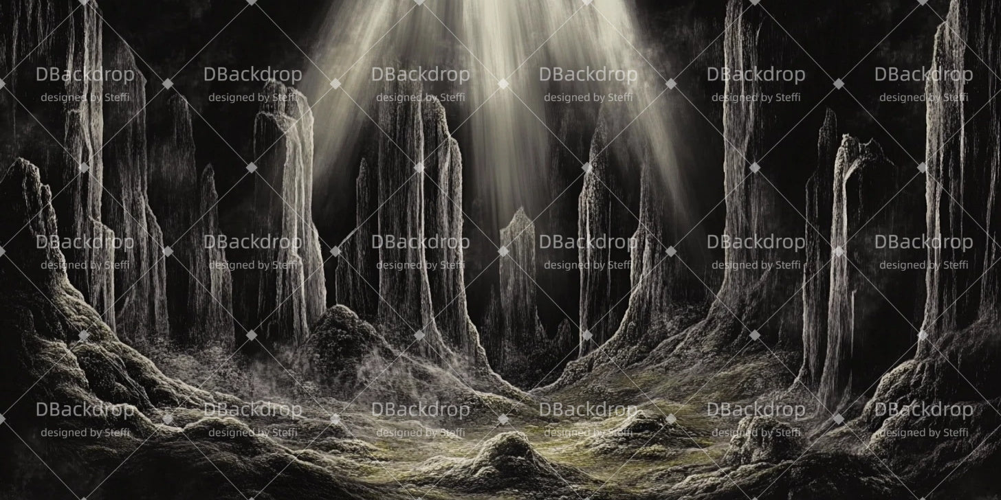 Idee Per Fondali Teatrali Dragon Cave CSH511-T26