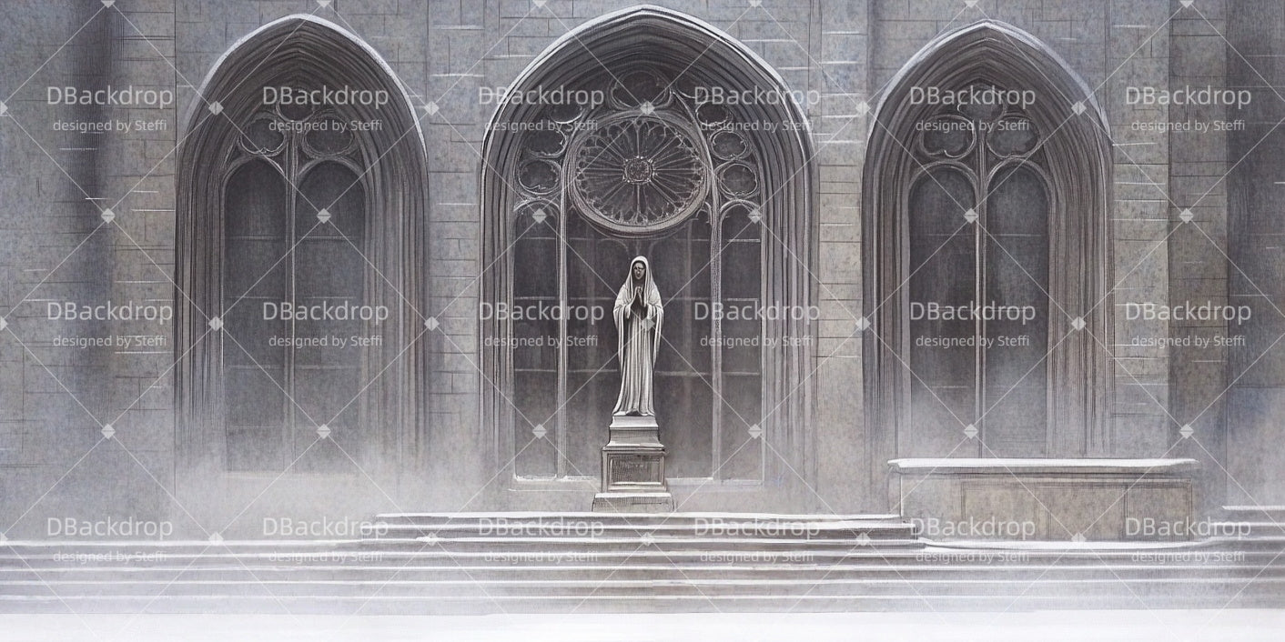 Fondali Per Palcoscenici Di Chiese Fondali Per Teatro Del Monastero CSH511-T33