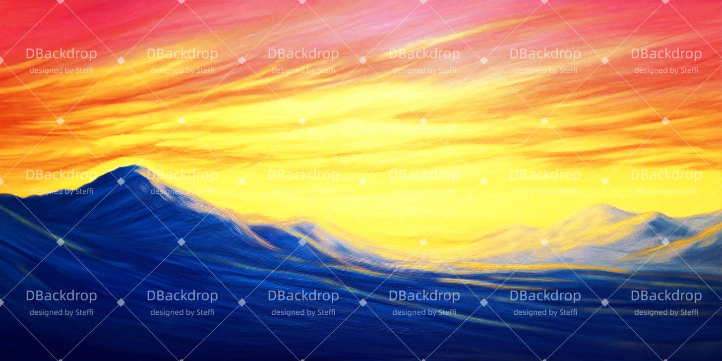 Grandi Fondali Per Palcoscenico Fondali Con Tramonto Nel Deserto Per Teatro CSH511-T80