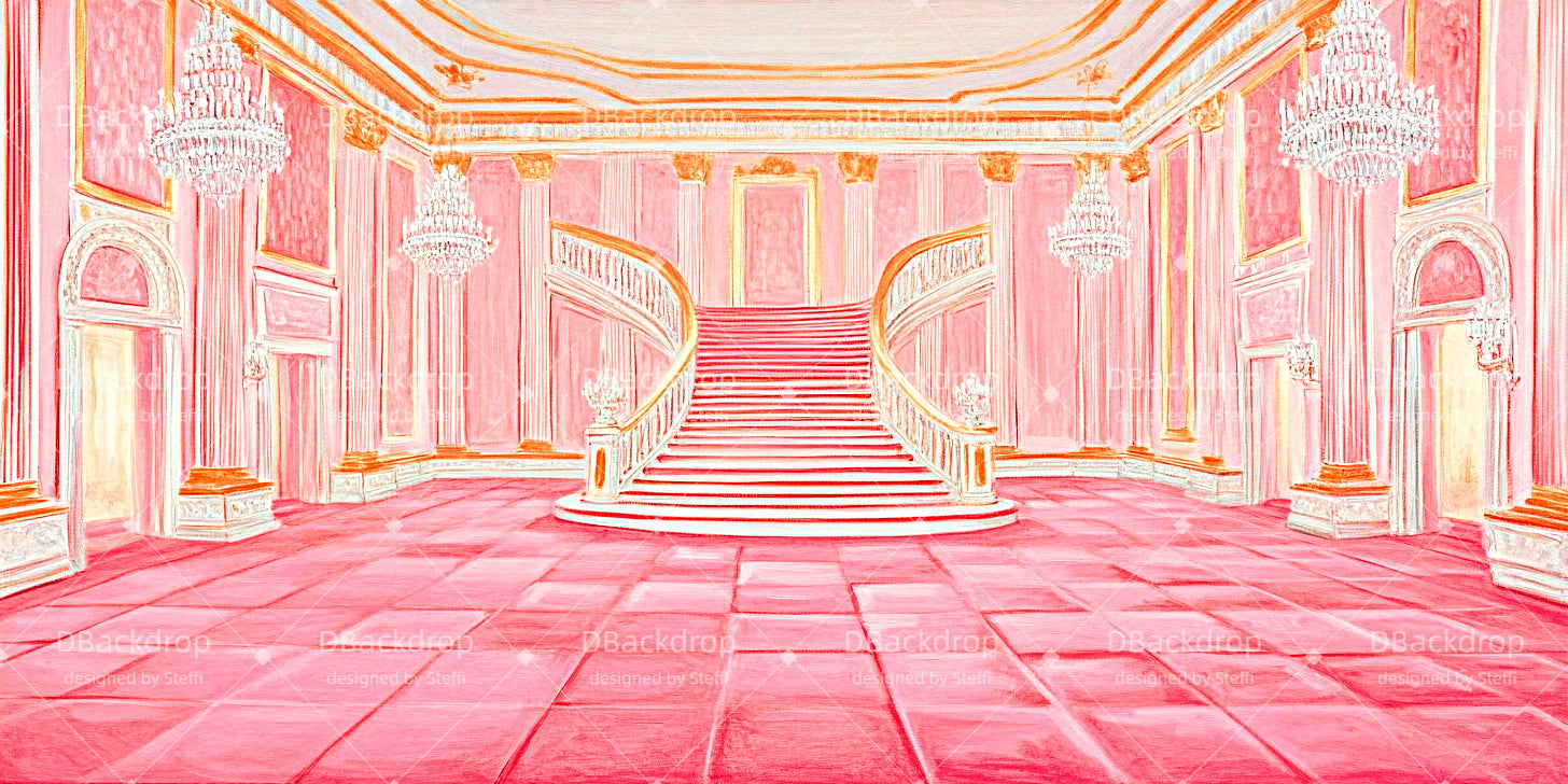 Sfondo Per Spettacoli Sfondo Per Recital Di Danza Di Lusso Rosa CSH511-T85