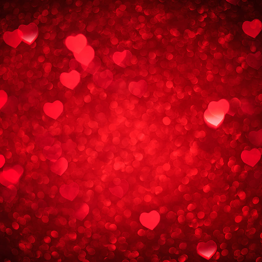 Bokeh Rosso Amore Cuore San Valentino Sfondo D1040