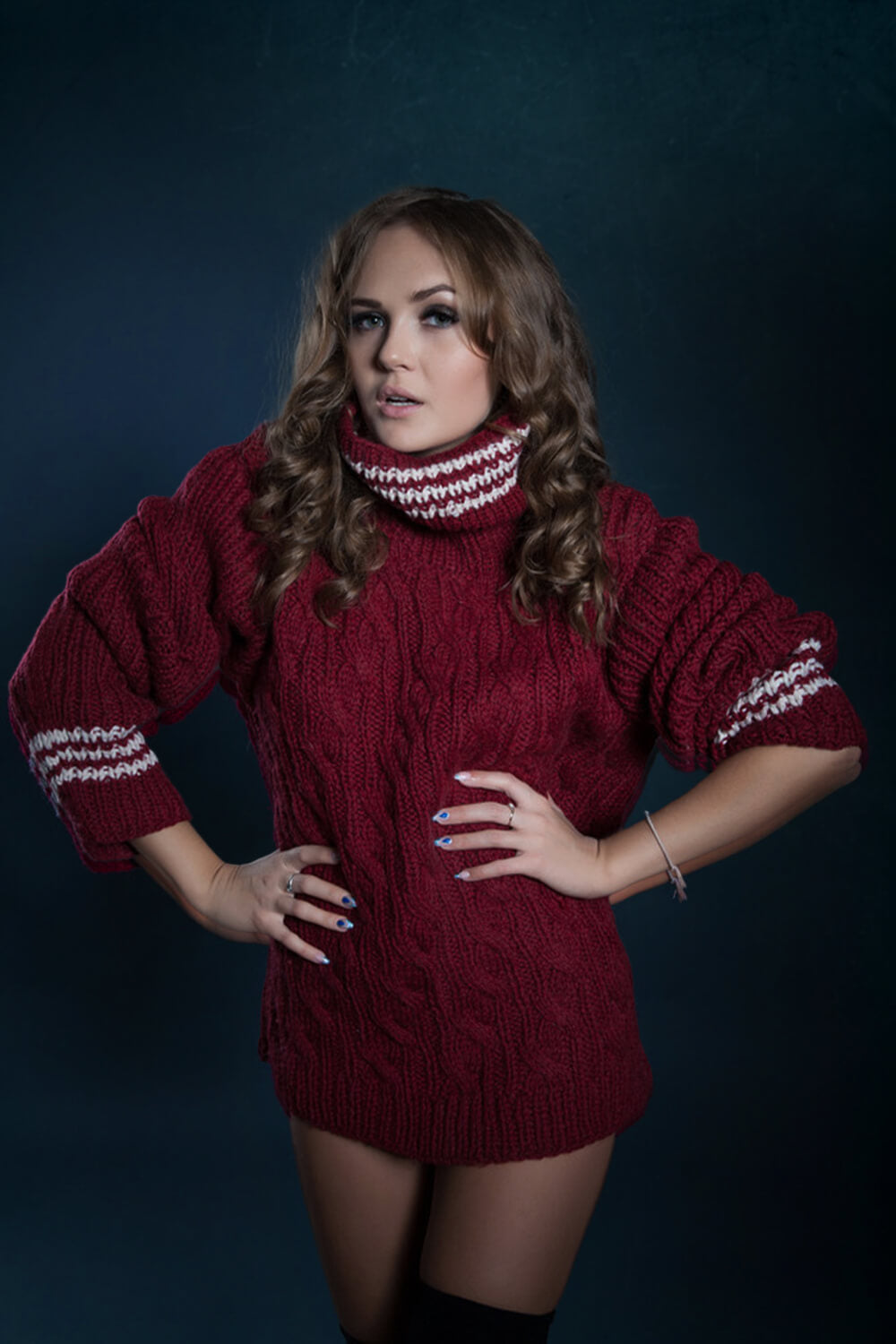 Fondale Strutturato In Cemento Astratto Blu Per La Fotografia D164